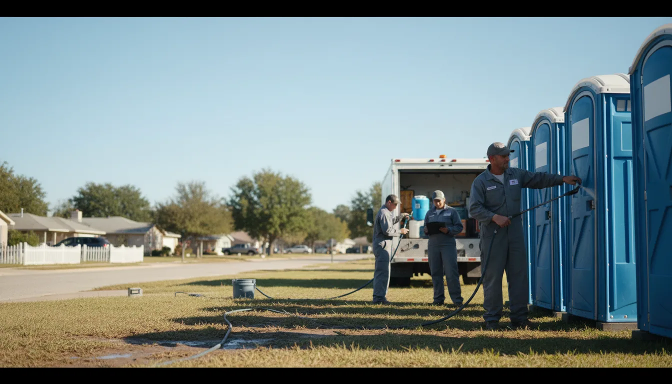 Long-Term Portable Toilet Rental in Hamburg, IA near me